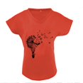 thumbnail image 3 of Pompotops Mode Femmes Print Manches Courtes en Vrac Col Rond T-shirt Top Chemisier, 3 of 6