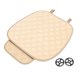 thumbnail image 1 of Ofertas Únicas 1 Pc 50.5x58cm Cojín Universal para Asiento de Automóvil - para Protección de Asiento de Conducción en Viajes en Automóvil Antideslizante - Poliéster Beige, 1 of 7