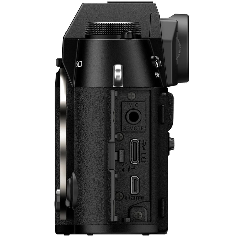 Fujifilm X-T50 Mirrorless Digital Camera Body, Black, 3 in