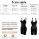 thumbnail image 3 of Body para Mujer Faja con Control de Barriga Faja de Cuerpo Completo Sin Costuras a Medio Muslo Ajustable - Negro, 3 of 6