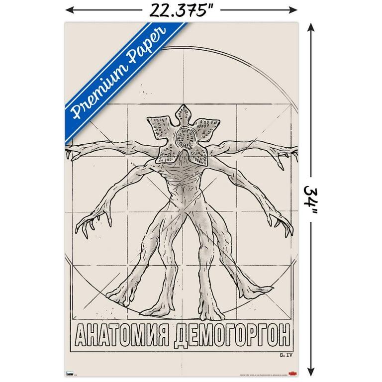16+ Demogorgon Coloring Page