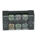 thumbnail image 3 of Terminal Strip Block, Anti Corrosion 4Pcs Copper Conductor Large Current Terminal Block Strip  for Lighting 3 Positions,4 Positions,5 Positions,6 Positions, 3 of 7