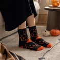 thumbnail image 6 of Evdexr Halloween Fuzzy Socks for Women Soft Cozy Slipper Fluffy Warm Fleece Socks Winter 2026 Sleeping Lounge Causal Sock, 6 of 6