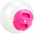 thumbnail image 1 of Hamster ball small animal hamster toy track (10cm) pink 10 cm, 1 of 5