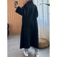 thumbnail image 4 of Womens Cardigan Sweater Open Front Knit Long Coatigan Dressy Casual Jacket Coat 2025 Fall Outfits Classy Clothes, 4 of 4