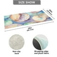 thumbnail image 3 of Abstract Seashells Luxury Kitchen Rug Non Slip Bathroom Plush Mat Shaggy Bedroom Carpet 39"x20", 3 of 6