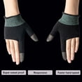 thumbnail image 3 of kurtrusly 1 Pair Gaming Fingertip Gloves Mitten Sweat Proof Elastic Breathable Sensitive Fingertips Sleeves Touch Screen Game, 3 of 7