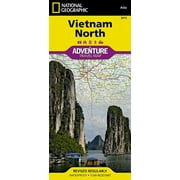 National Geographic Adventure Travel Map Vietnam North