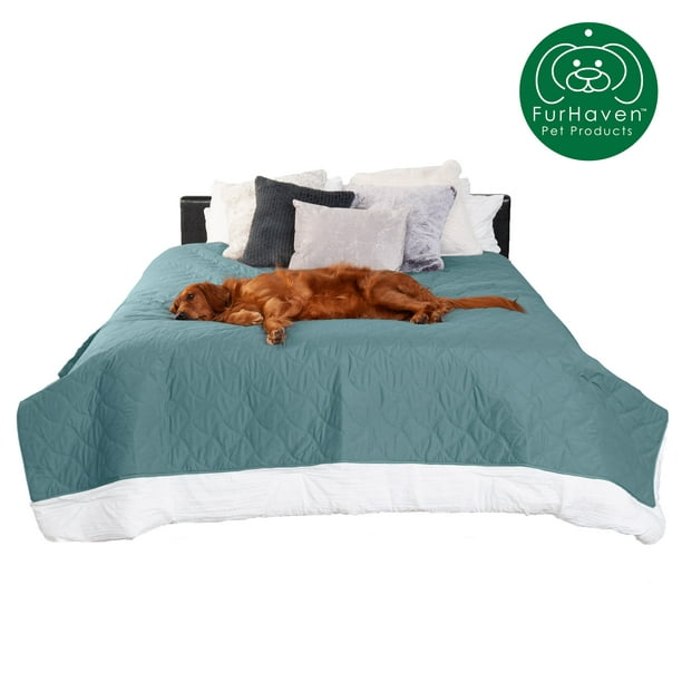 Furhaven Pet Furniture Cover Quilted, Pet Cover For Queen Bed