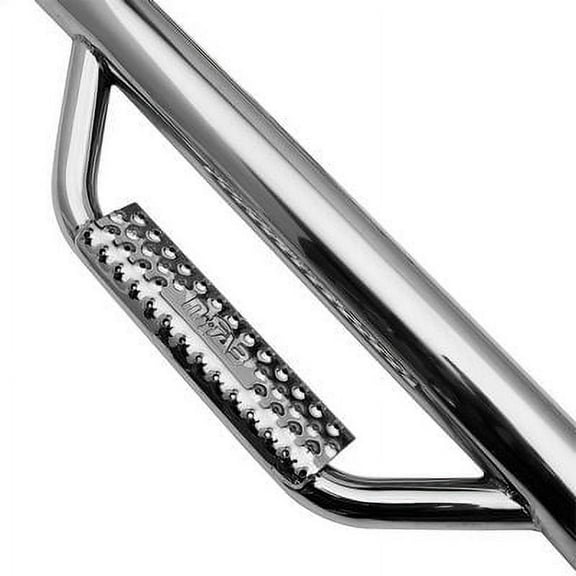 Smittybilt Wheel to Wheel Nerf Steps with Cleated Steps (Stainless Steel) - T0786CC-SS