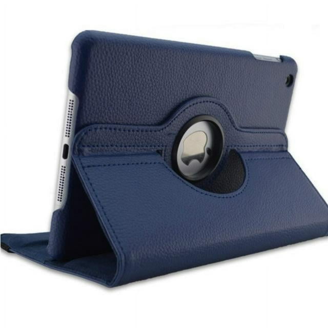 iPad 10.2 Case for iPad 9th 8th Gen Pro11 10th Gen Air 4 5 10.9" Funda Rotating Smart Tablet Case for iPad 9.7 2017 2018 Air1 2 Dark blue iPad 9.7 2017 2018