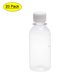 thumbnail image 1 of Botella de reactivo de laboratorio de boca pequeña de plástico Uxcell 150ml/5oz Clara 20 unidades, 1 of 5