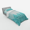 thumbnail image 2 of Ambesonne Blue Bedding Set 3 Pcs, European Victorian Design, Twin, Blue, 2 of 2