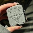 thumbnail image 4 of Étui en Silicone Ange de Prière 3D Mignon pour Airpods 3 2 1 Recharge Sans Fil Coque de Protection Coque Souple Coque pour Airpods Pro 2 Boîte R pour Airpods Pro, 4 of 5