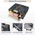 thumbnail image 3 of FORMRS Womens Corduroy Tote Bag Crossbody Shoulder Handbag with Pocket, Elegant Geometric Pattern, 3 of 7