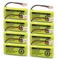 thumbnail image 1 of Batería VANBOW BT183342, 2,4 V, 800 mAh, Ni-MH, paquete de 8, 1 of 7
