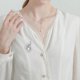 thumbnail image 2 of Broche Flor Giratorio Incrustado Moda Ropa Accesorio Broche Floral Perla, 2 of 8