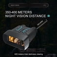 thumbnail image 4 of BekinTek Full Color 4K 36MP Night Vision Binoculars Rechargeable Digital Telescope Infrared Night View NVG Goggles 400m Full Dark Observe with Starlight Sensor 7x IR 8x Zoom Large HD Screen, 4 of 9