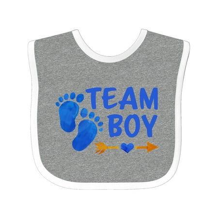 

Inktastic Team Boy Gift Baby Boy or Baby Girl Bib