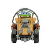 Teenage Mutant Ninja Turtles Leos Roll Over RC, a appropriate for ages 5+. USB charger, and batteries required.