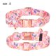 thumbnail image 2 of Una variedad de patrones de flores, collar para perro con flores,, 2 of 5