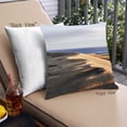 thumbnail image 1 of Ahgly Company Earth Sand Outdoor Throw Pillow, 18 inch by 18 inch, 1 of 6