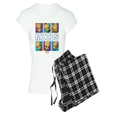 

CafePress - GOTG Groot Moods - Women s Light Pajamas