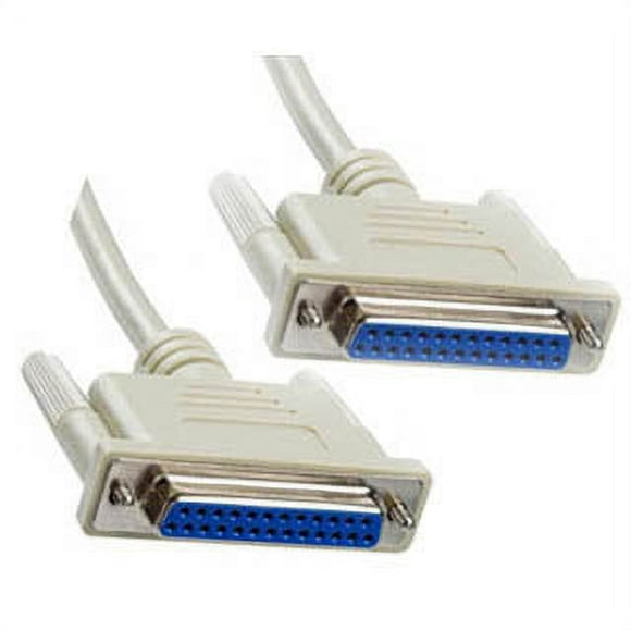 M8520-1008FF - SERIAL CABLE DB25F/F 10FT