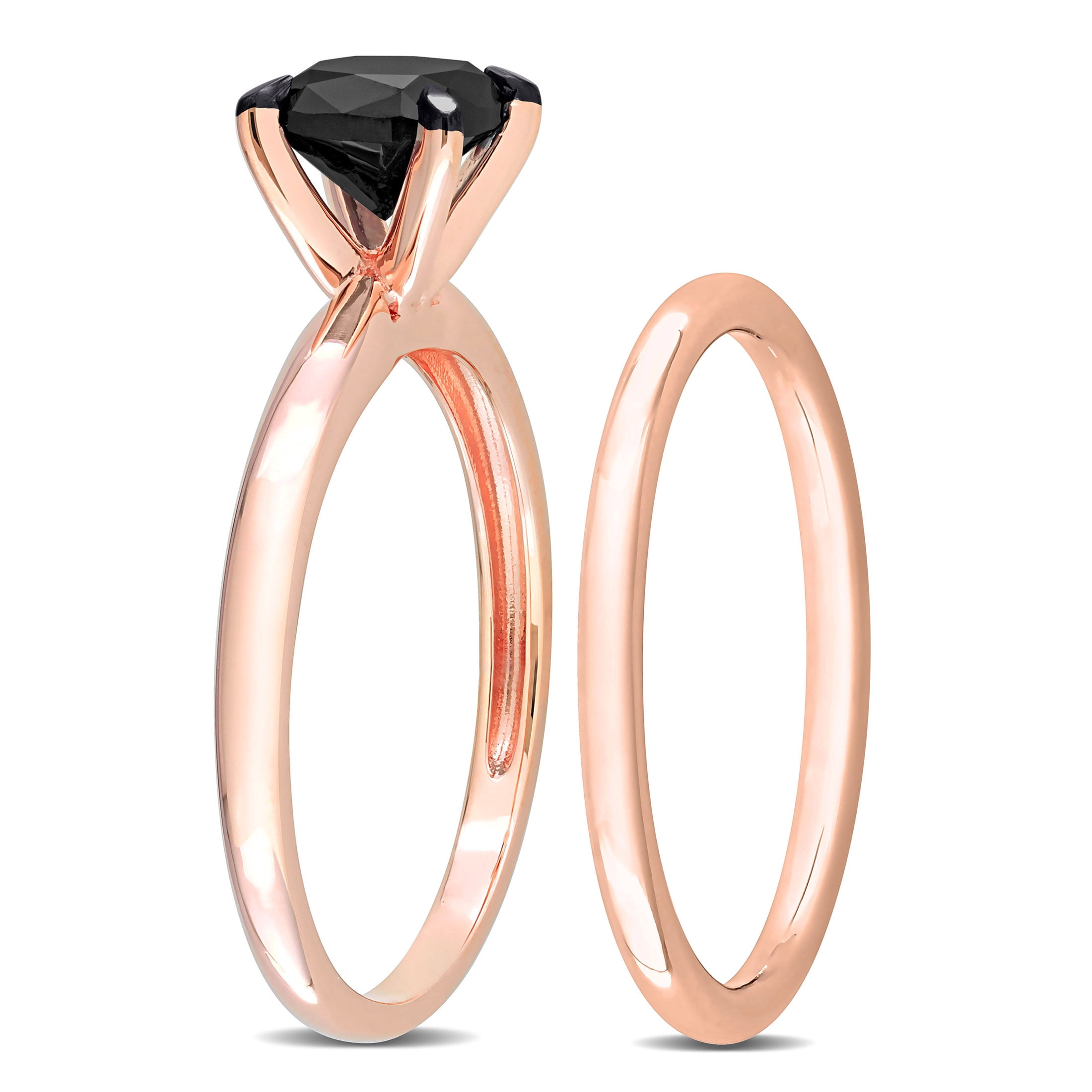 Everly Women's Diamond 14k Rose Gold Bridal Set