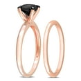 thumbnail image 3 of Everly Women's Diamond 14k Rose Gold Bridal Set, 3 of 7