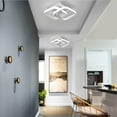 thumbnail image 3 of Luz de techo moderna 22W LED Blanco frío 6000K Lámpara de techo cuadrada acrílica para pasillo, estudio, dormitorio, cocina, sala de estar (blanco) brillar Electrónica, 3 of 4