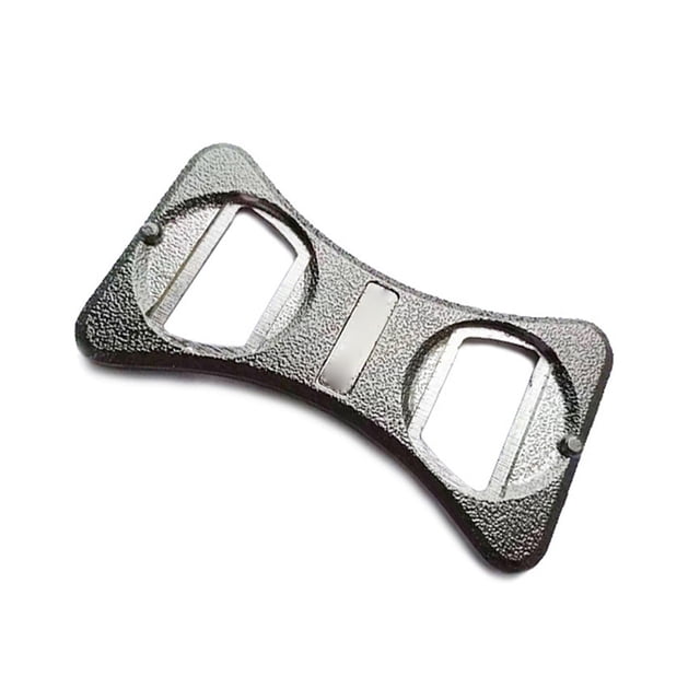Scienceny Abrebotellas plano de alta resistencia para cerveza de coche, abridor de soporte sólido para bebidas, herramientas para automóviles, accesorio Accesorios para motos Scienceny VI019226-01