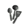 thumbnail image 2 of G S I Outdoors Kitchen Utensil 74051 Spatula/Spoon/Ladle; Matte; Black; Nylon; 10 Inch Spatula/10-1/2 Inch Spoon/11-1/2 Inch Ladle, 2 of 2
