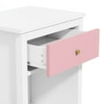 thumbnail image 6 of PAPROOS Nightstand, End Table Side Table with Wooden Drawer, Bedside Table for Bedroom, Closet, Dorm, Pink - 1PC, 6 of 12