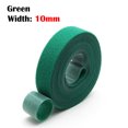 thumbnail image 1 of 5m/roll Cable Ties Reusable Loop Bundle Self Adhesive Fastener DIY Accessories Nylon Strap Organizer Clip Wire Holder Management Green Width 10mm 20 rolls, 1 of 6