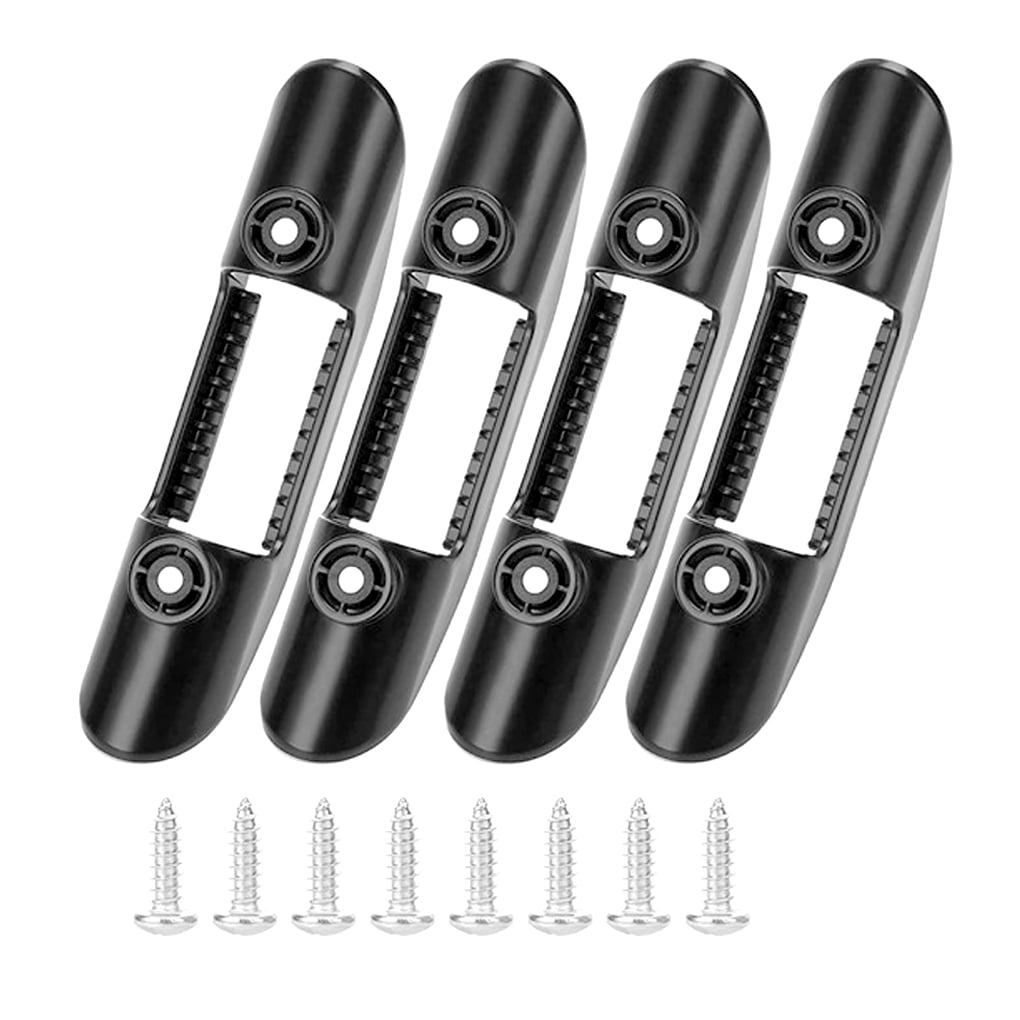 FANCY Pack of 4 Kayak Paddle Holder Clips Plastic Boat Canoe Deck