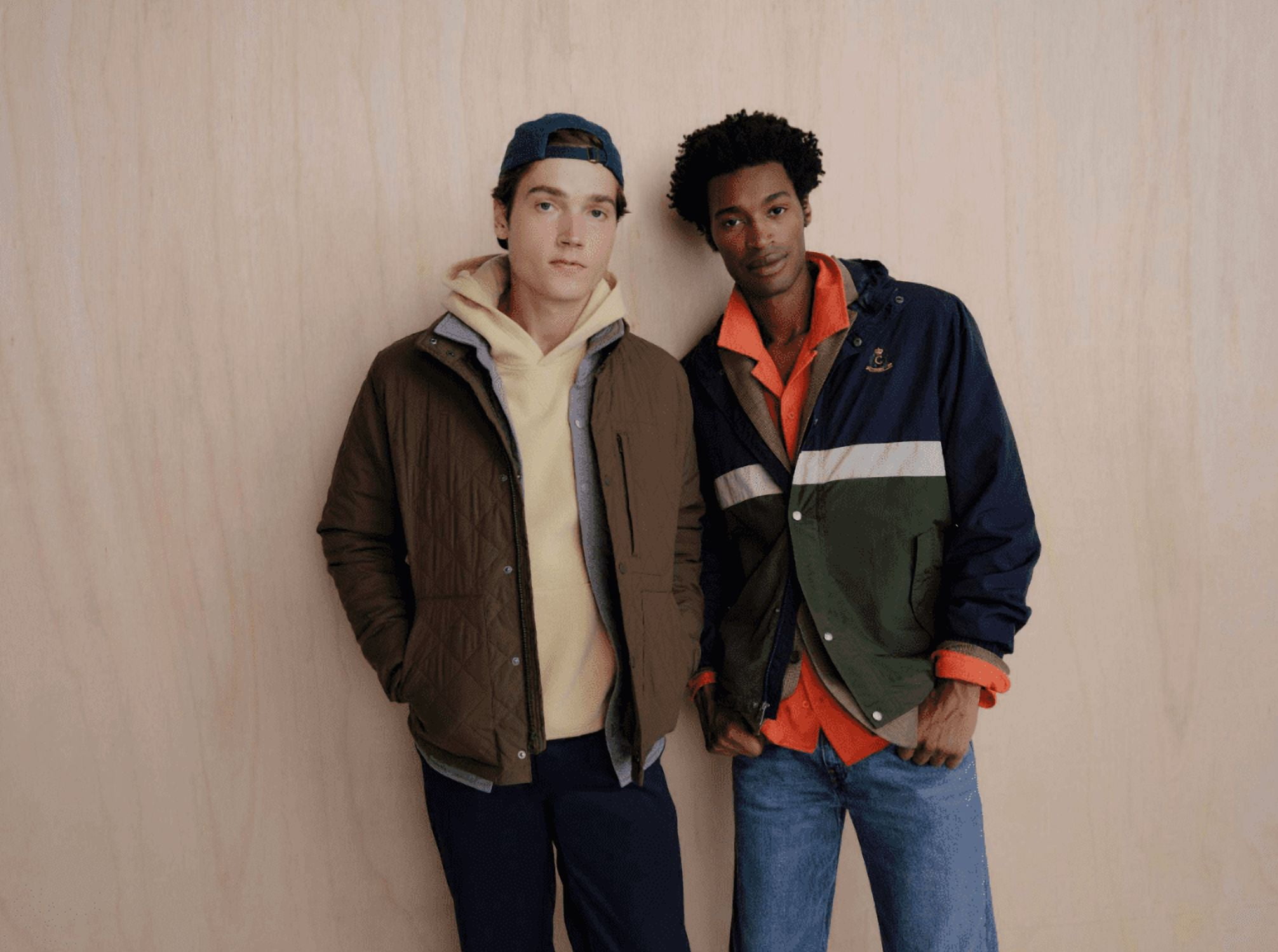 Chaps Men’s and Big Men’s Heritage Colorblocked Anorak, Sizes S–3XL