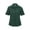 COLUMBIA BLUE/WHITE, variant on Edwards Ladies' Lightweight Short Sleeve Poplin Blouse