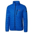 thumbnail image 2 of Men's Cutter & Buck  Royal Buffalo Bills Big & Tall Rainier PrimaLoft Eco Insulated Full-Zip Hoodie Puffer Jacket, 2 of 3