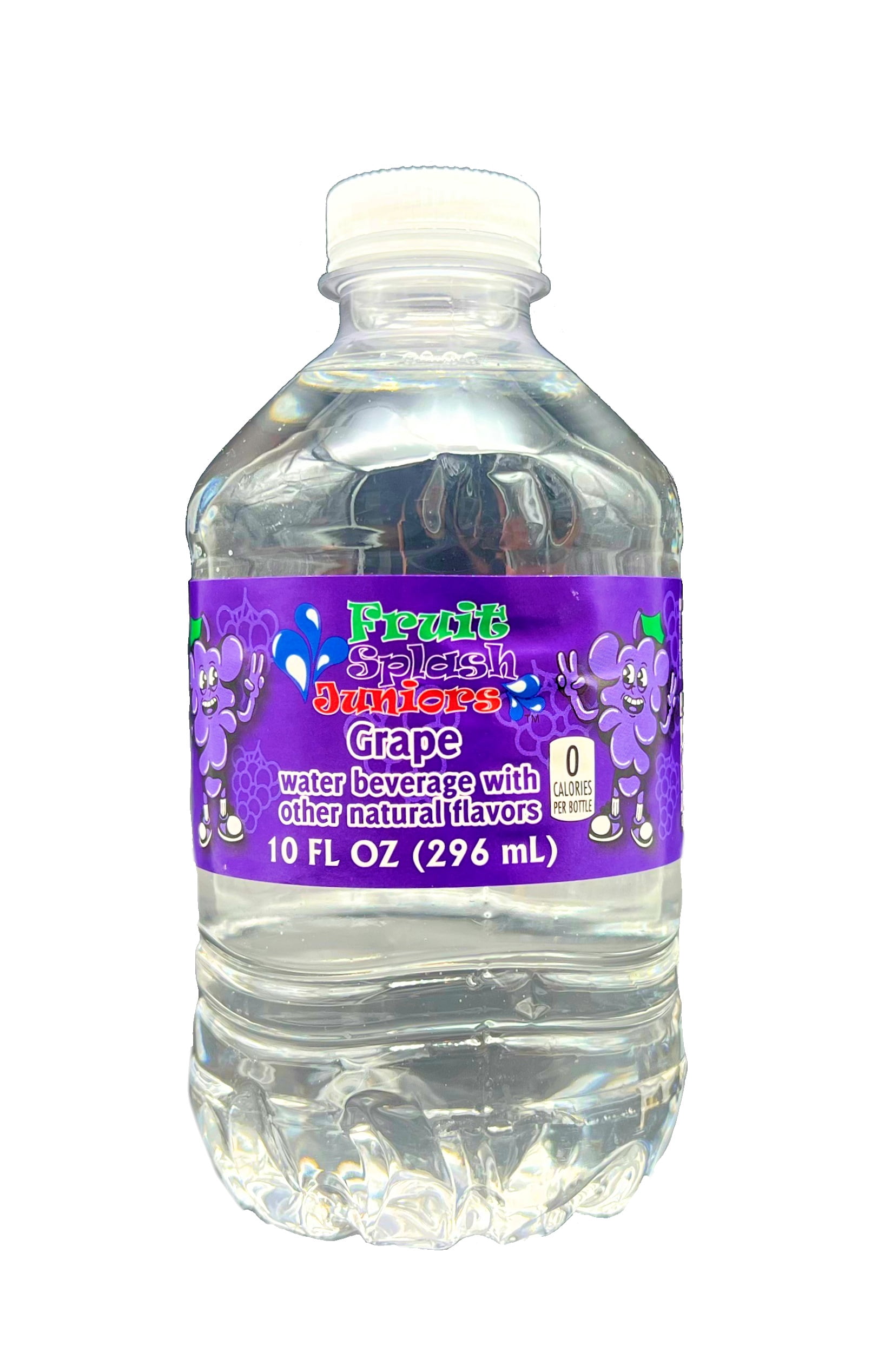 Fruit Splash Juniors, Water Bottles, Grape, 10 fl oz, 15 Pack Bottles