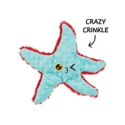 BARK Carl Starfish Plush Dog Toy, Extra Small to Medium