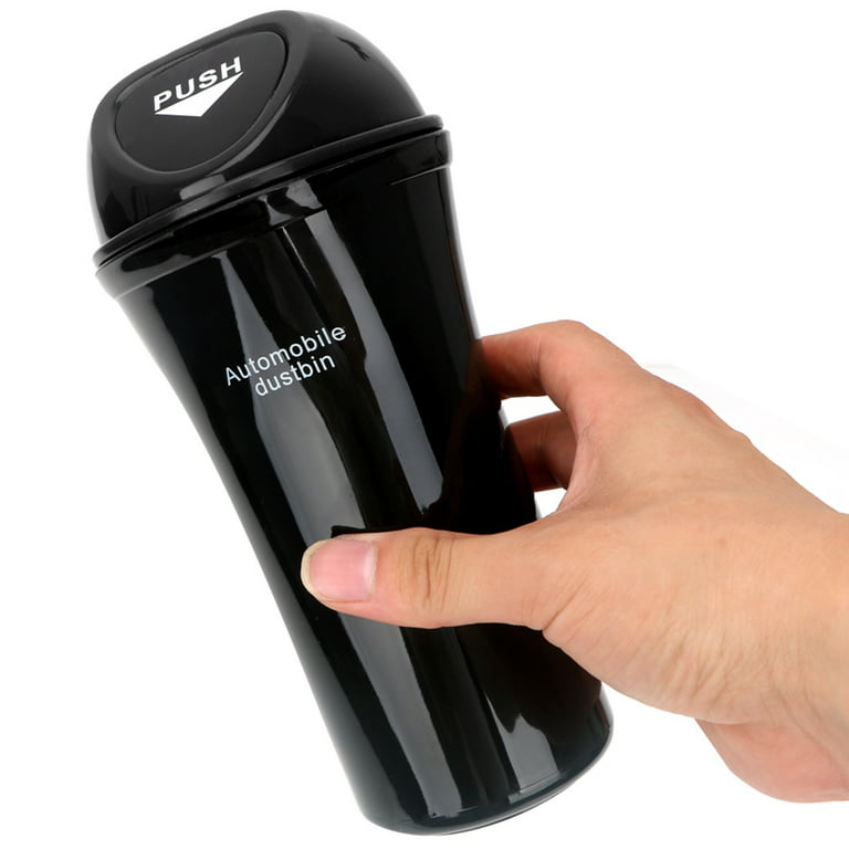 Mini Car Trash Can, Small Automatic Portable Trash Can With Lid