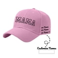 thumbnail image 2 of Gsakboxl Trucker Hat Personalized DIY Custom Name Baseball Cap, Customized Mother's Day Birthday Gift Sun Hat for Women, 2 of 7