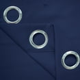 thumbnail image 4 of Lapalife Blackout Star Curtains for Kids Room, Hollow Cut Out Star Grommet Windows Curtains for Nursery, 1 Panel, Royal Blue, 52''x 63'', 4 of 6