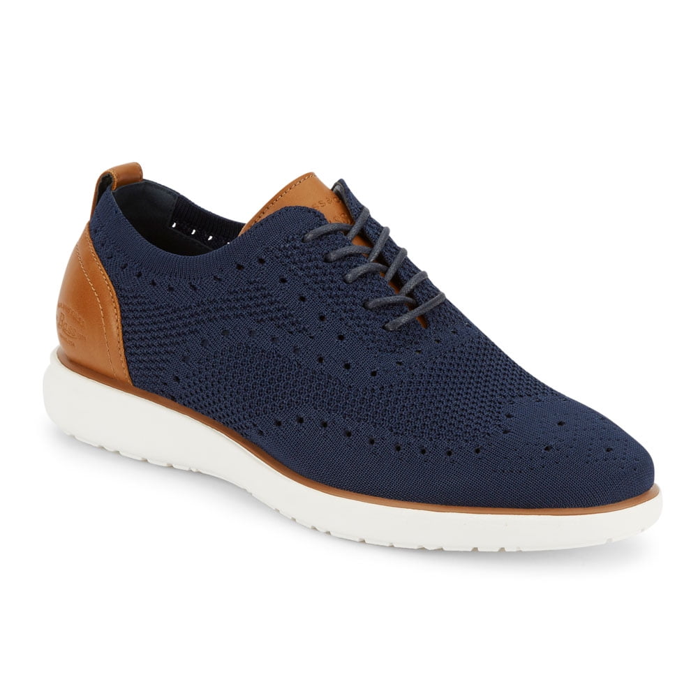 mens knit oxford shoes