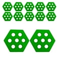 thumbnail image 3 of 12 Pieces Hexagon Surfboard Traction Pads for Surf Boards Funboard Longboard Green, 3 of 9