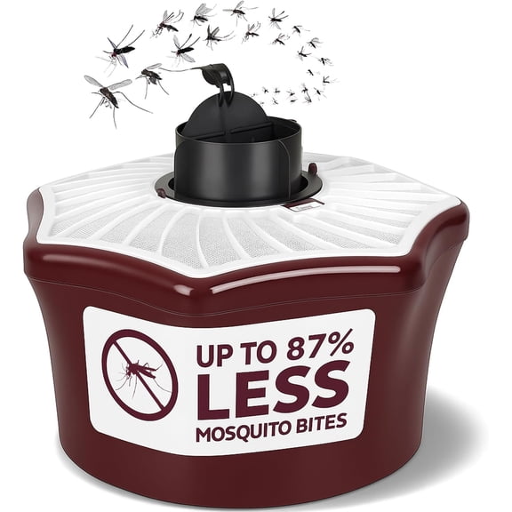 Biogents Mosquitaire Outdoor Mosquito Trap with Attractant, Effective Against Asian Tiger Mosquitoes and Dengue