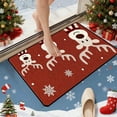 thumbnail image 4 of MTBLYS Christmas Carpet Entrance Mat 15.7X23.6 Inch Absorbent Non-Slip Dirt Proof Polyester Door Mat for Home Kitchen Bathroom Use, 4 of 6