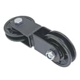 thumbnail image 1 of Accesorios para equipos de ruedas de polea doble Rodillo profesional Repuestos robustos Polea transversal de 70 mm, 1 of 8