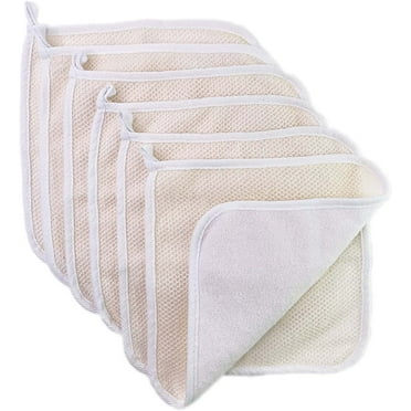 Soft Weave Washcloth for Face - Face Washcloths - Exfoliating Washcloths for Dead Skin - Exfoliating Towel Pack - Bulk - Washcloths Scrubber for Body and Face - Towel - 6 Pack